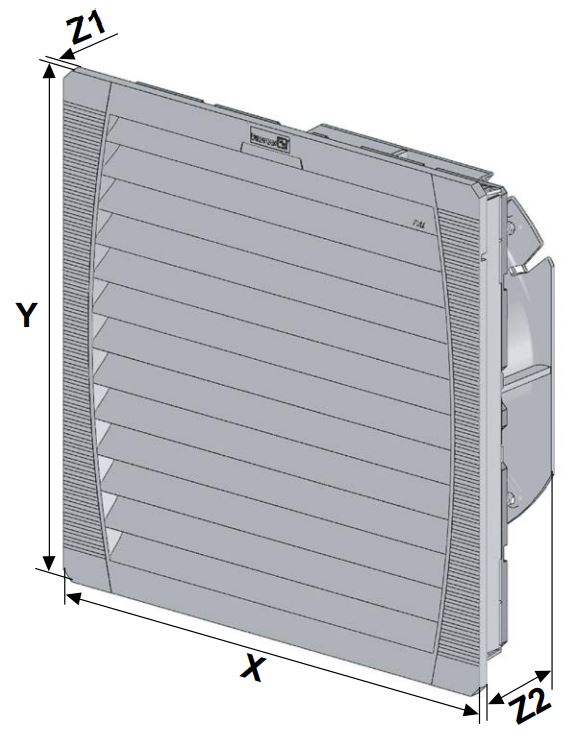 PF 67000 SL 460V Type 12 Filterfan