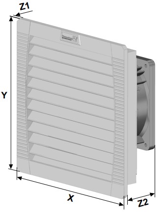 PF 32000 24VDC Type 3R Filterfan