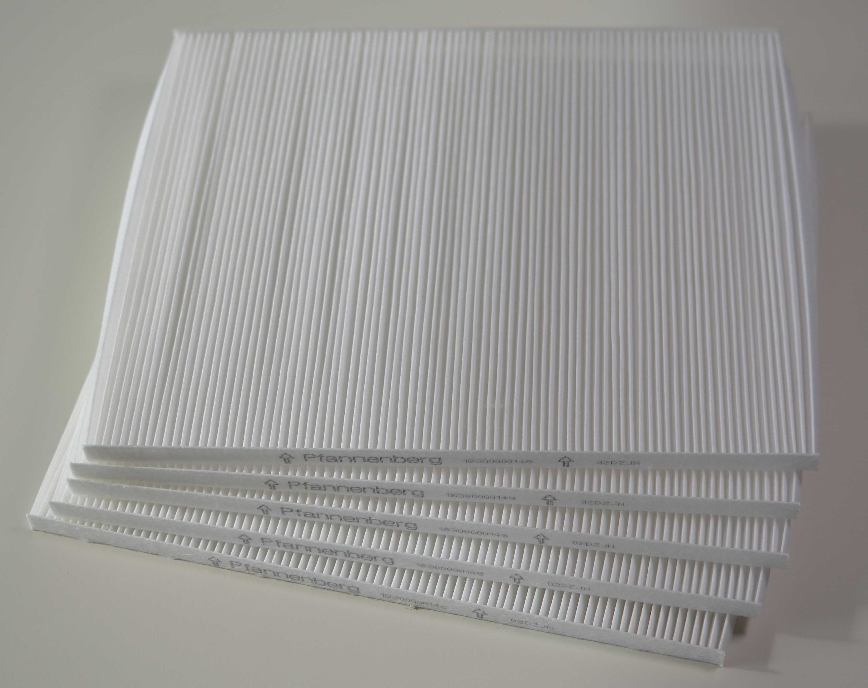 Fluted filter for Cooling Units- 5 pieces pack