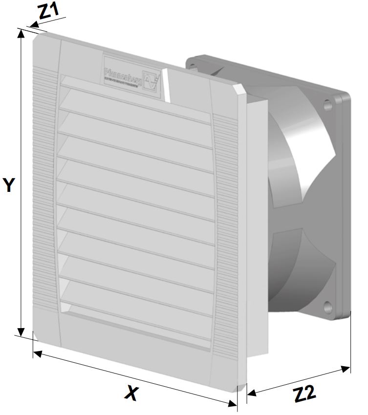 PF 11000 24VDC Type 12 Filterfan PF 11000 24VDC Type 12 Filterfan