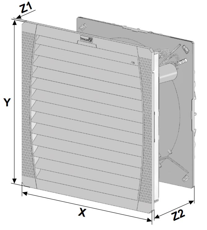 PF 66000 115V Type 3R Filterfan
