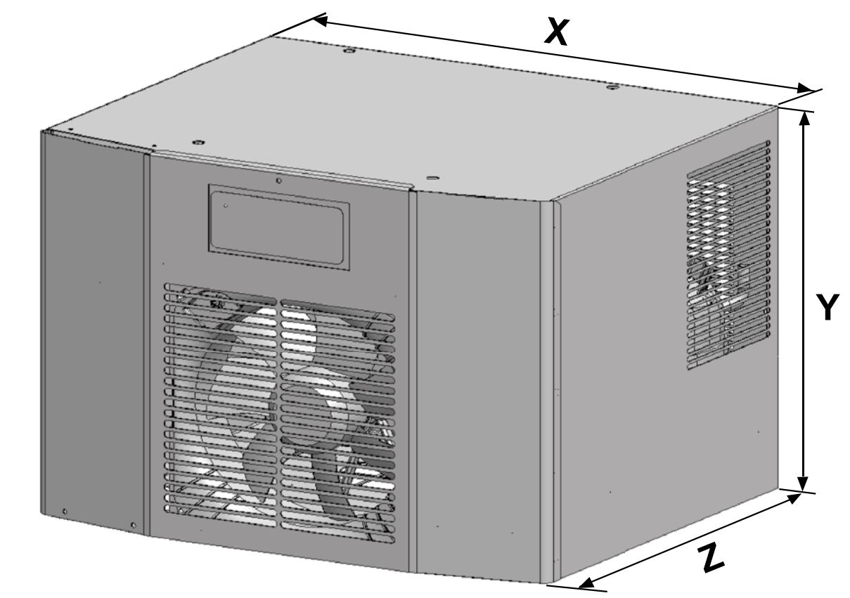 DTT 6101 115V Top Mount Cooling Unit