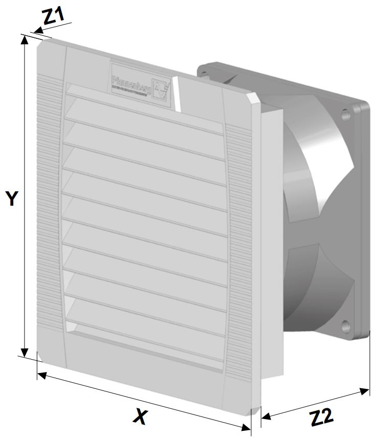 PF 11000 230V EMC Type 12 Filterfan PF 11000 230V EMC Type 12 Filterfan