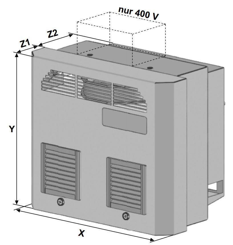 DTFI 9021 230V Integrated Mount Cooling Unit