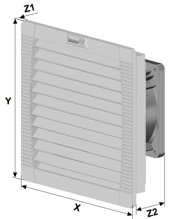 PF 32000 115V EMC Type 12 Filterfan PF 32000 115V EMC Type 12 Filterfan