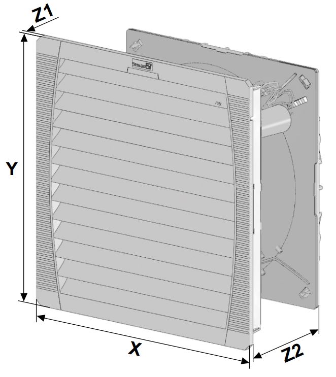 PF 65000 230V EMC Type 12 Filterfan